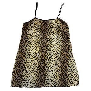 Vintage JACLYN SMITH STUDIO LEOPARD SLINKY DRESS – SIZE LARGE